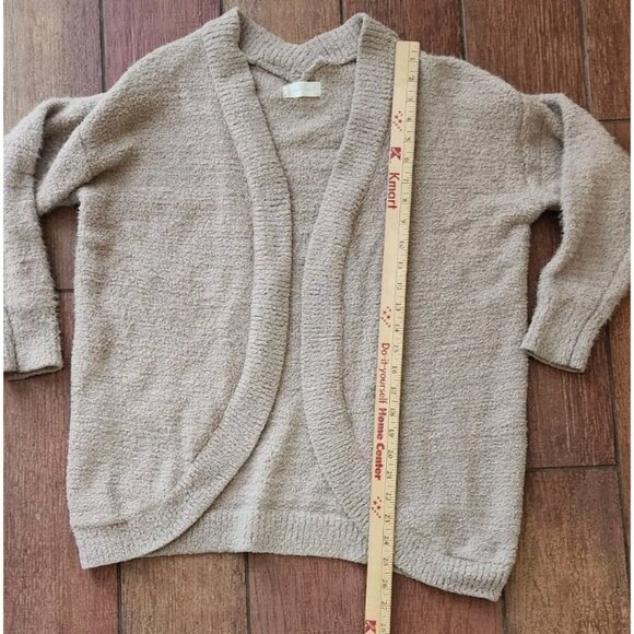 Altar’d State XS Beige Soft Open Front Cardigan Popcorn Boho Flowy Cozy Comforta - Picture 5 of 10